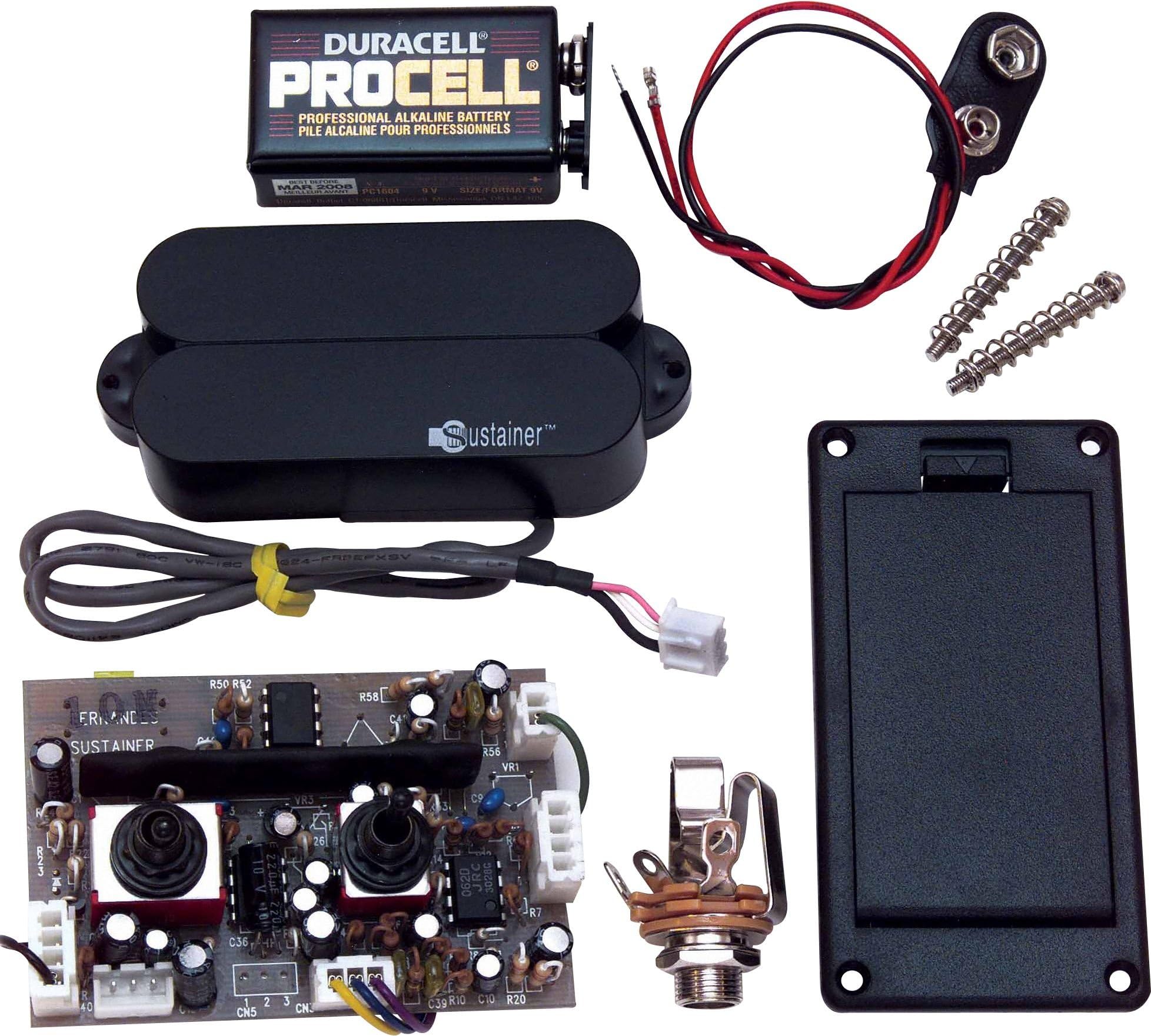 Fernandes Sustainer FSK-101 Humbucker Pickup Kit Black