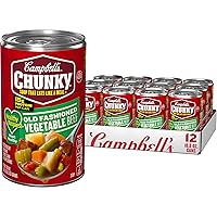 Vista 17 de Campbell's Chunky Healthy Request - Sopa de verduras y carne de res tradicional, lata de 18.8 onzas
