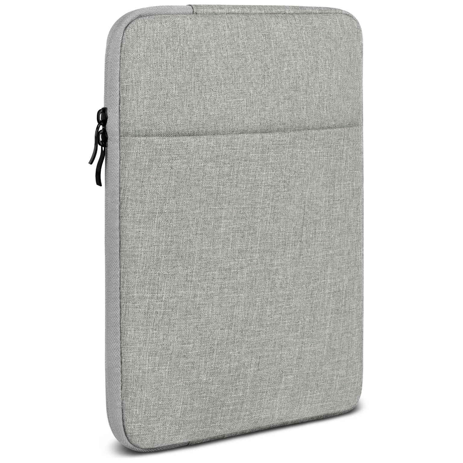 moex Custodia per tablet Huawei MatePad 11.5 (2025) Custodia con cerniera e scomparto per accessori, nylon tessuto custodia morbida imbottita, custodia protettiva minimalista Dash Case, grigio
