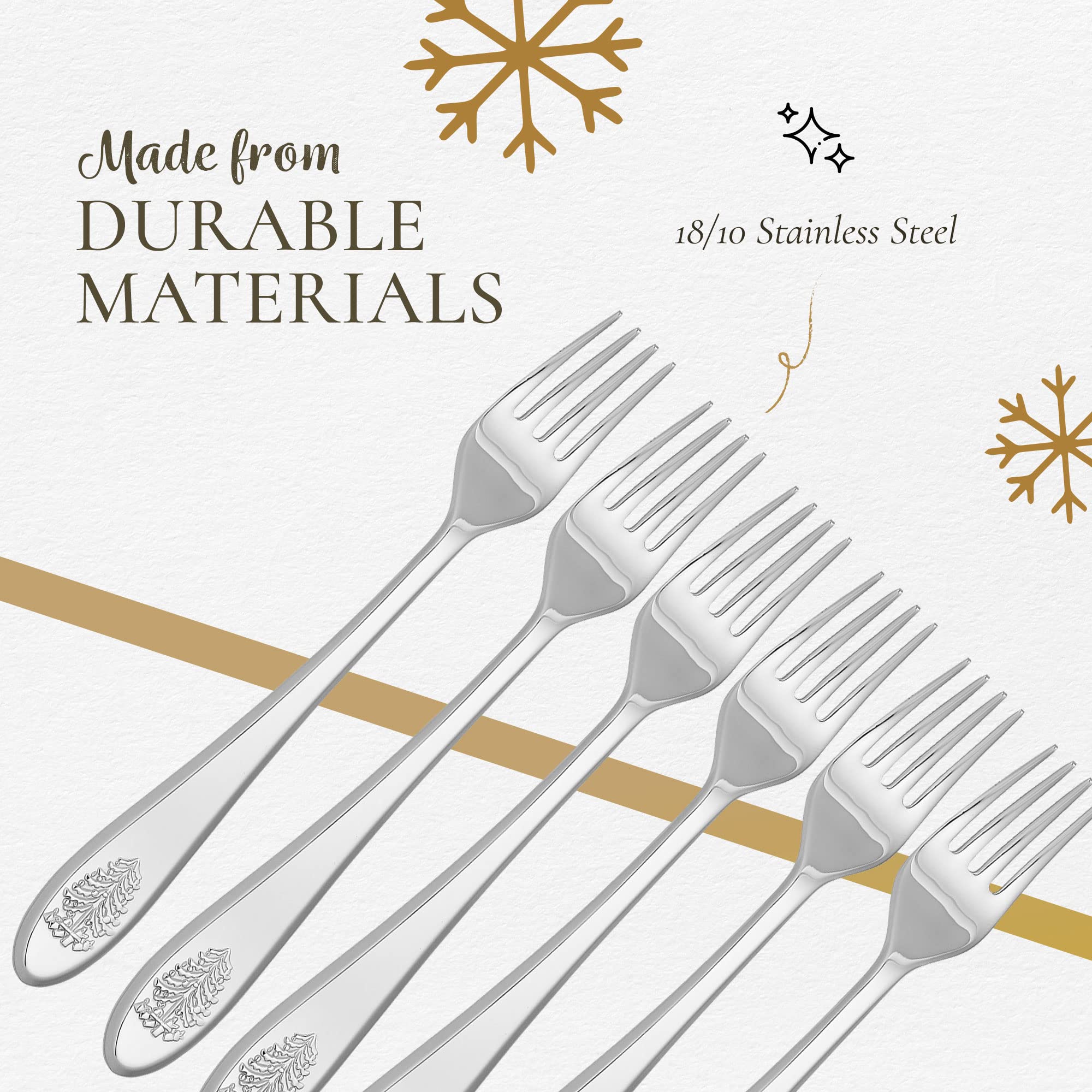 Spode クリスマスツリー フォークセット 6本 Amazon.com: Spode Christmas Tree Cocktail Forks (Set of 6) - 6.8