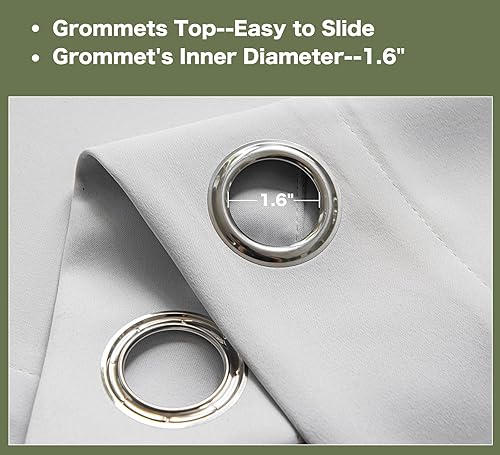 Miniatura 5 de PI PRICACY - Cortinas opacas para puerta, aislamiento térmico, oscurecimiento de la habitación, cortina divisora de habitación, cortina de armario