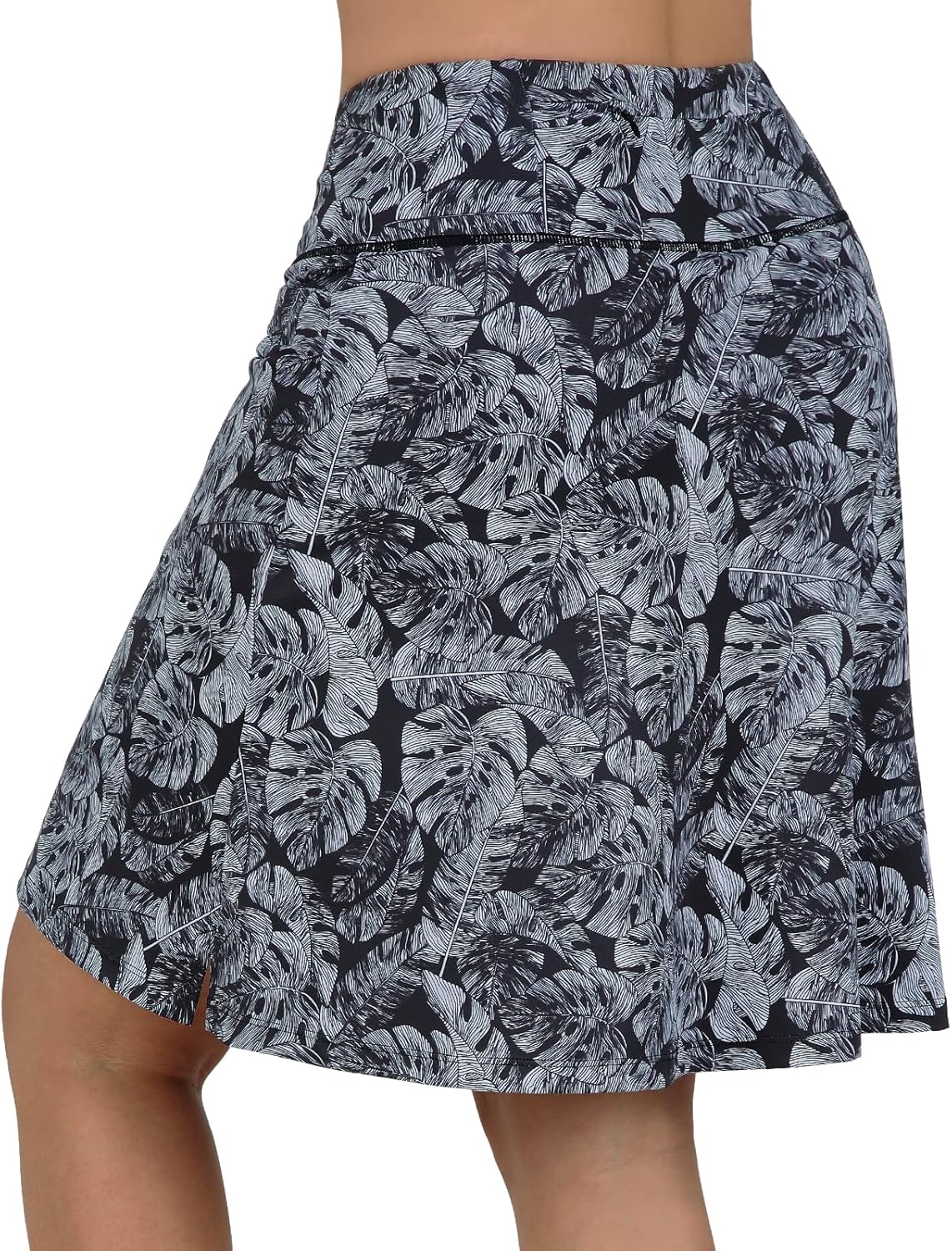 beroy Skorts Skirts for Women,20" Knee Length Skirted for Women,Athletic Skirt with Shorts - Image 3