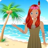 * Rescue Stamm Mädchen Stamm Mädchen - tropische Insel Prinzessin