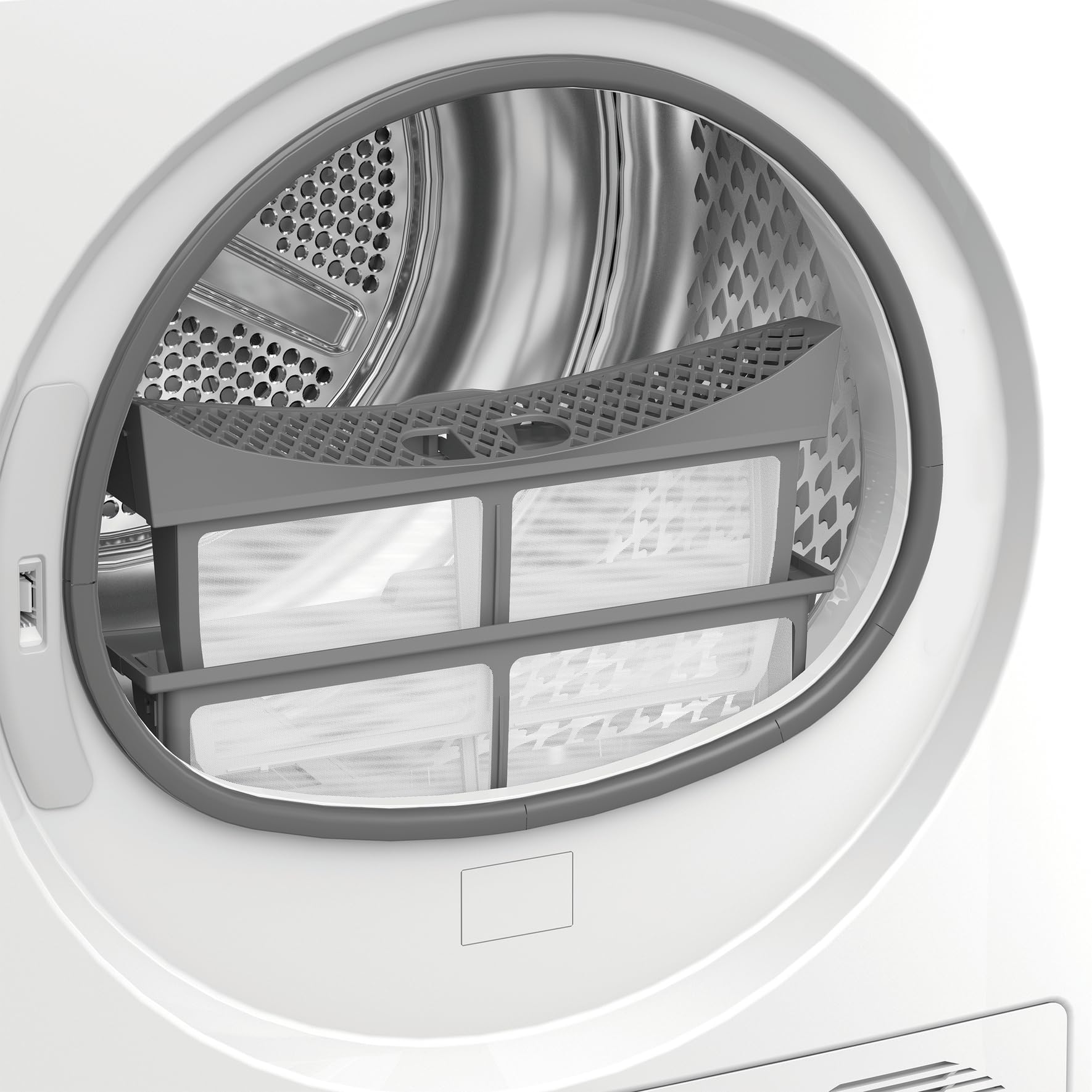 Bauknecht BD 8A WB Wärmepumpentrockner, 8 kg, IronEase - Bügelfrei, A-Noise – besonders leise, Precision Dry, Adaptive Dry, HomeWhiz App, Sport-Programm, Steam Therapy, Weiß