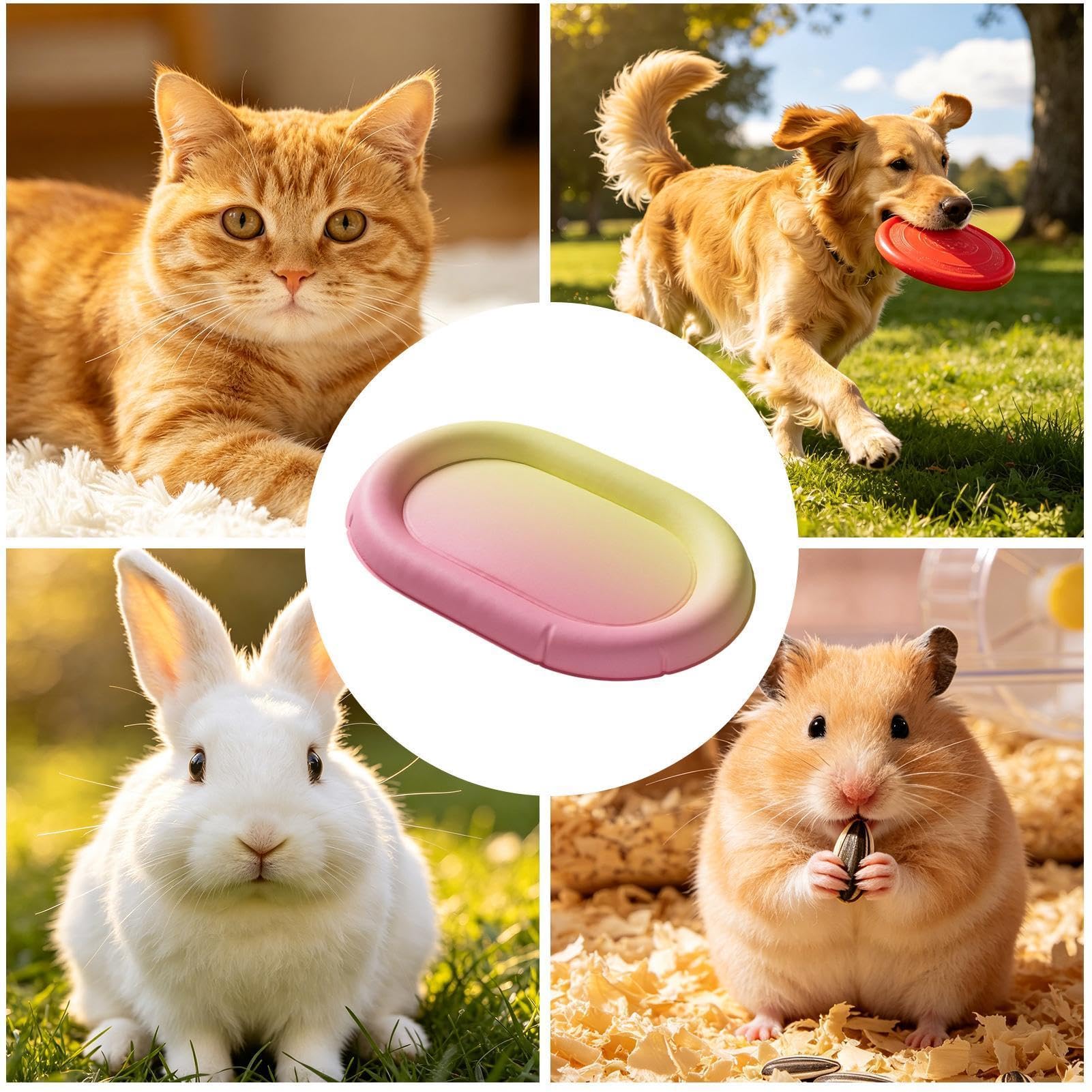 Alfombrilla de refrigeración para gatos – Alfombrilla de refrigeración impermeable para perros | Almohada ligera y resistente a los arañazos para verano en interiores y exteriores, en casa, en el