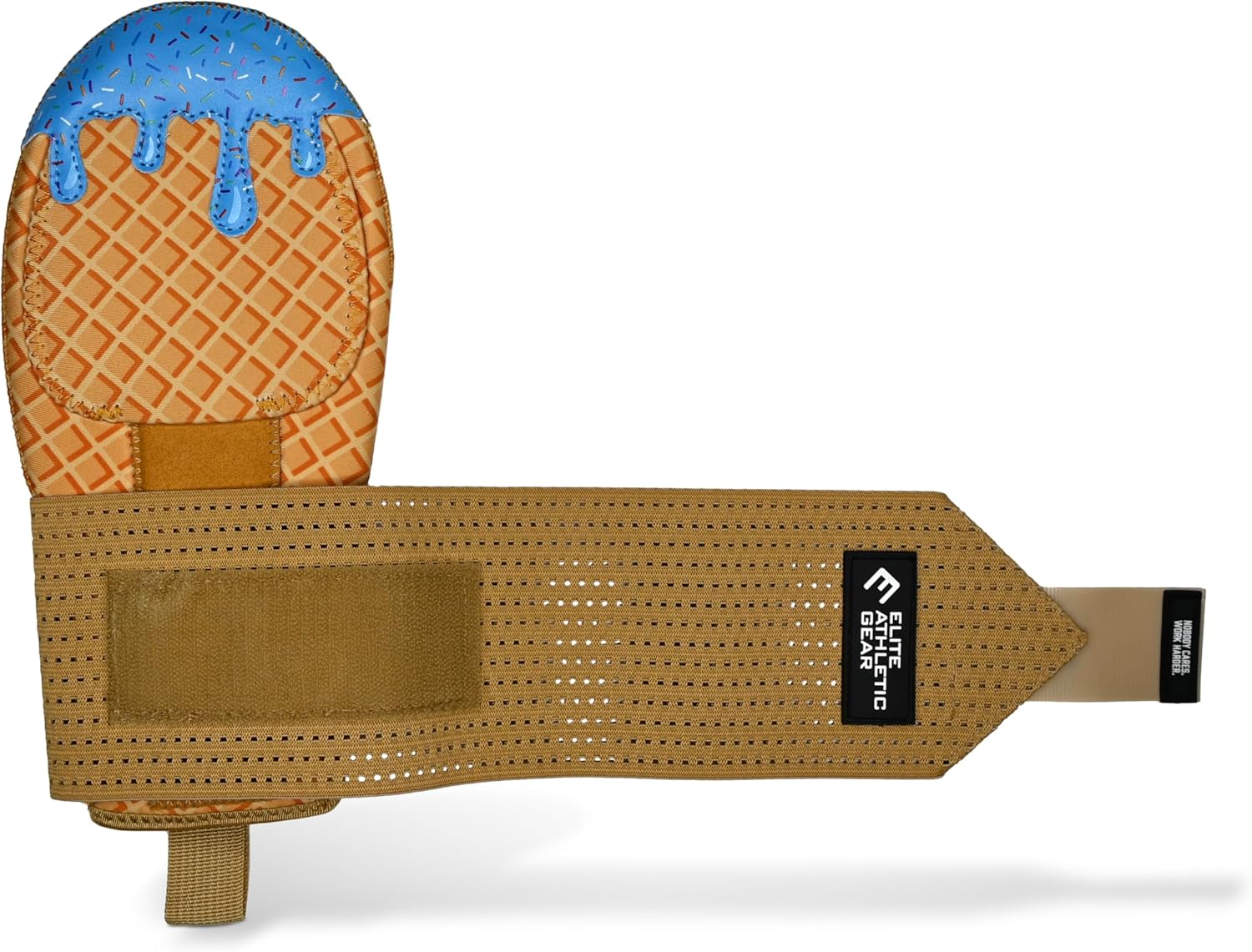 Sliding Mitt for Baseball & Softball - Youth & Adult - Multiple Designs (Blue Ice Cream, Youth)