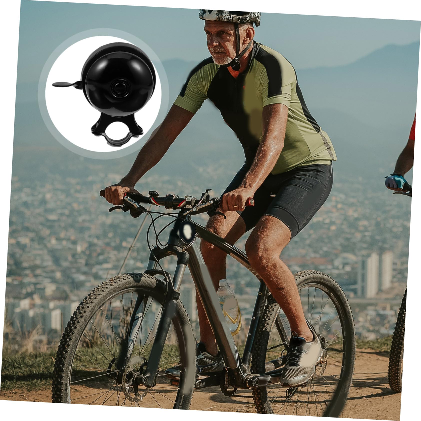 Milisten 4 Stück Retro Fahrradklingel Praktische und Laute Klingel für Fahrräder Vielseitig Einsetzbar zur Diebstahlsicherung für Unterwegs