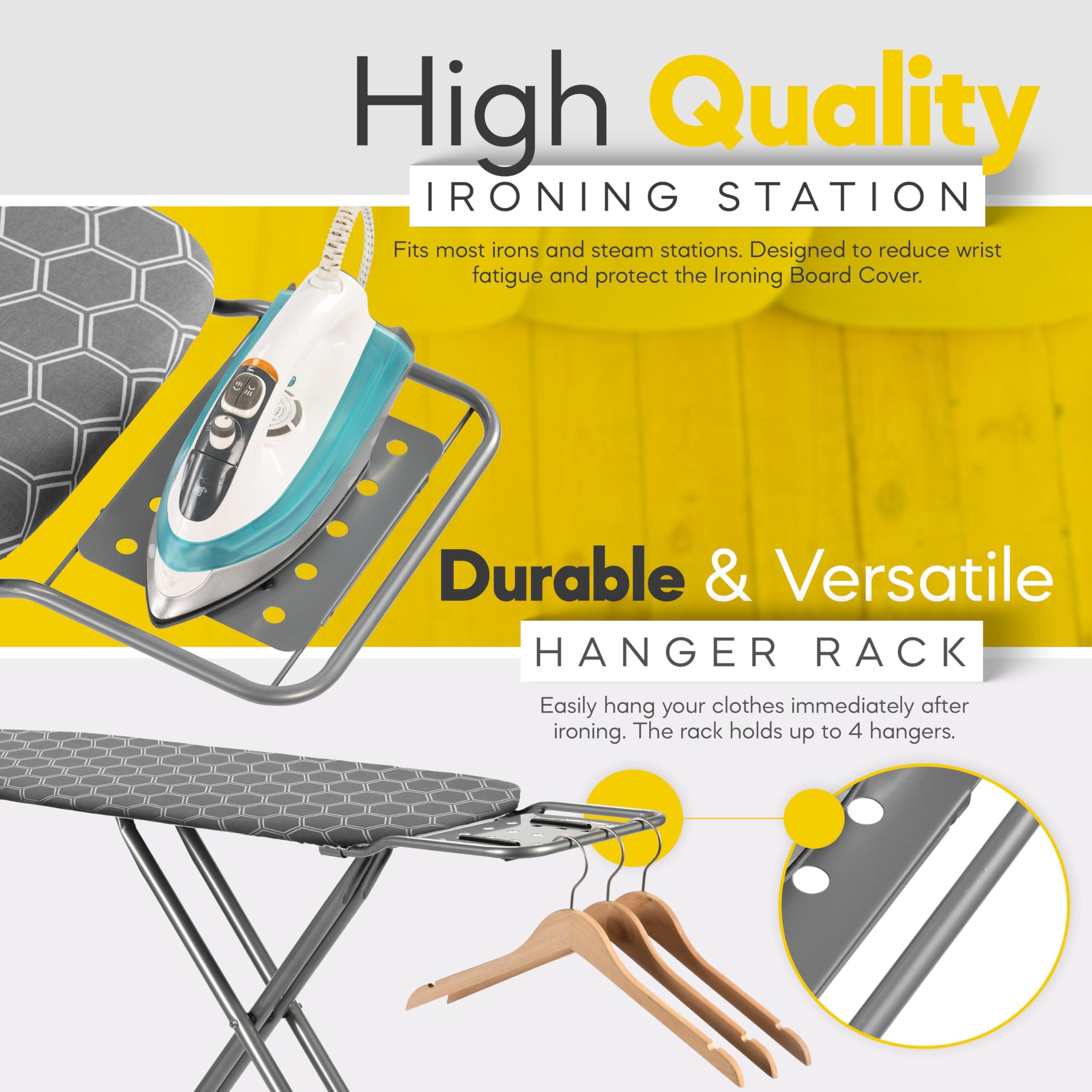 BKTD Full Size Ironing Board 57