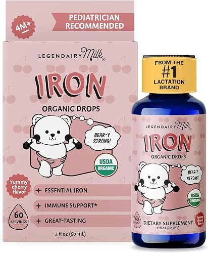 Legendairy Milk Organic Toddler Iron Drops