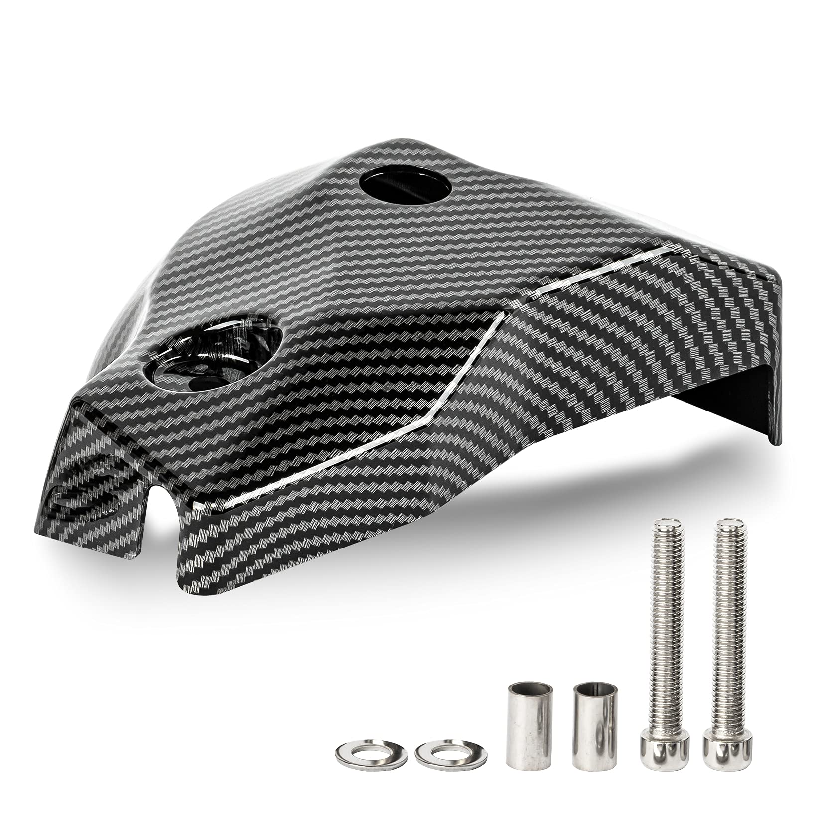 Coperchio Pompa Freno Posteriore, PSLER Protezione in Fibra di Carbonio Della Pinza del Ponte Posteriore del Motociclo per X-ADV 300 X-ADV 750 X-ADV 1000 2017-2021