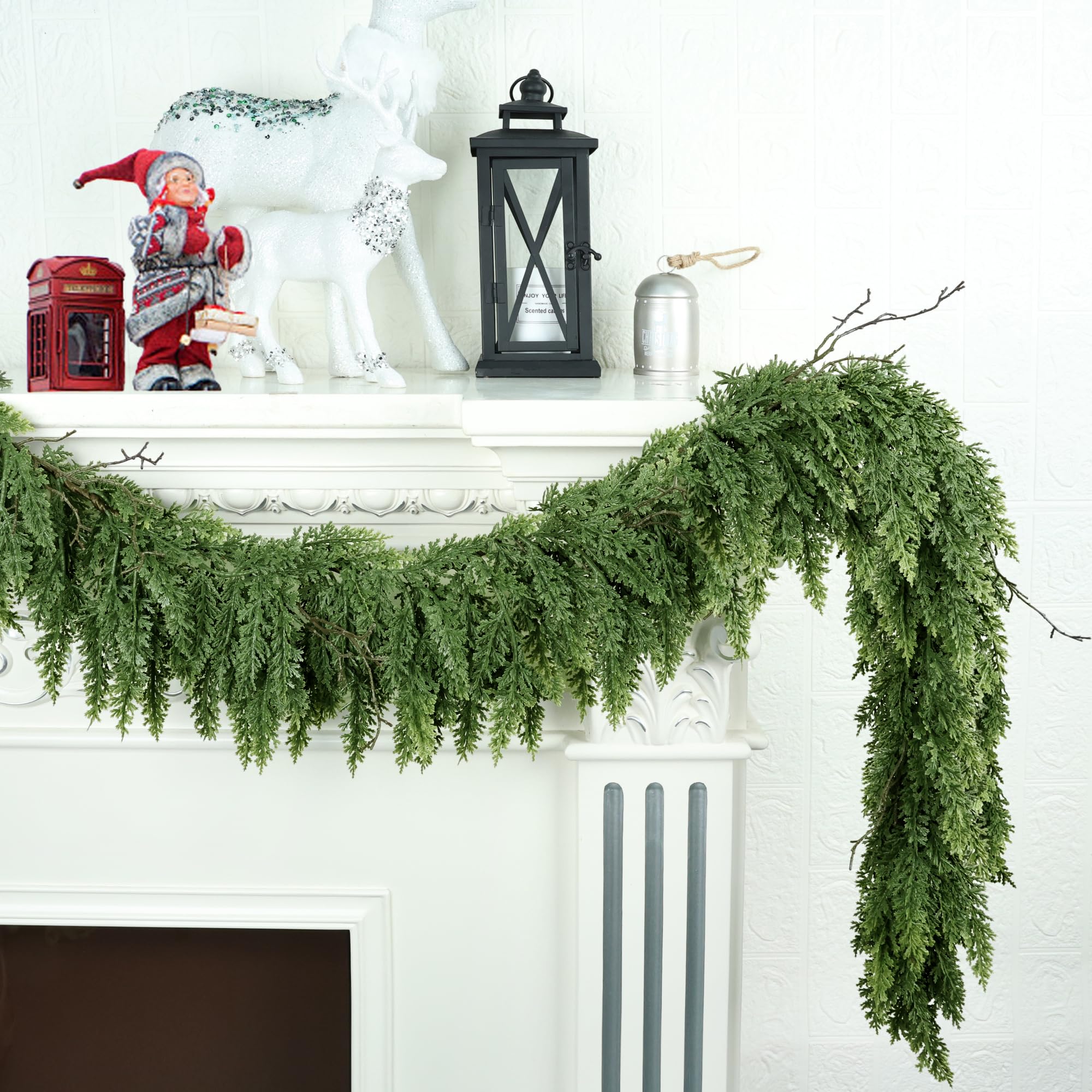 MDSTBN 6ft Cedar Pine Garland