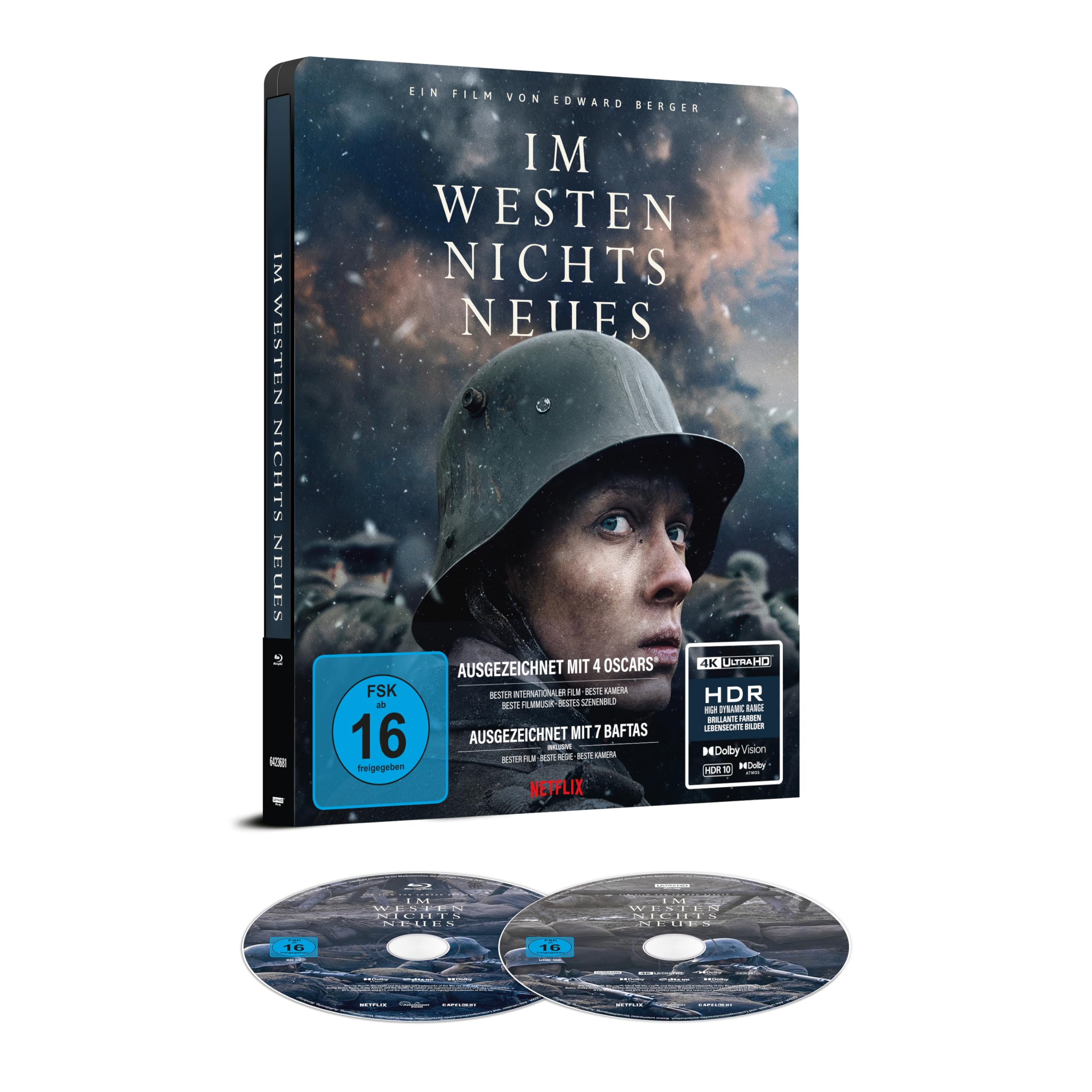 Im Westen nichts Neues (2022) - 2-Disc Limited SteelBook (4K Ultra HD) (+ Blu-ray)