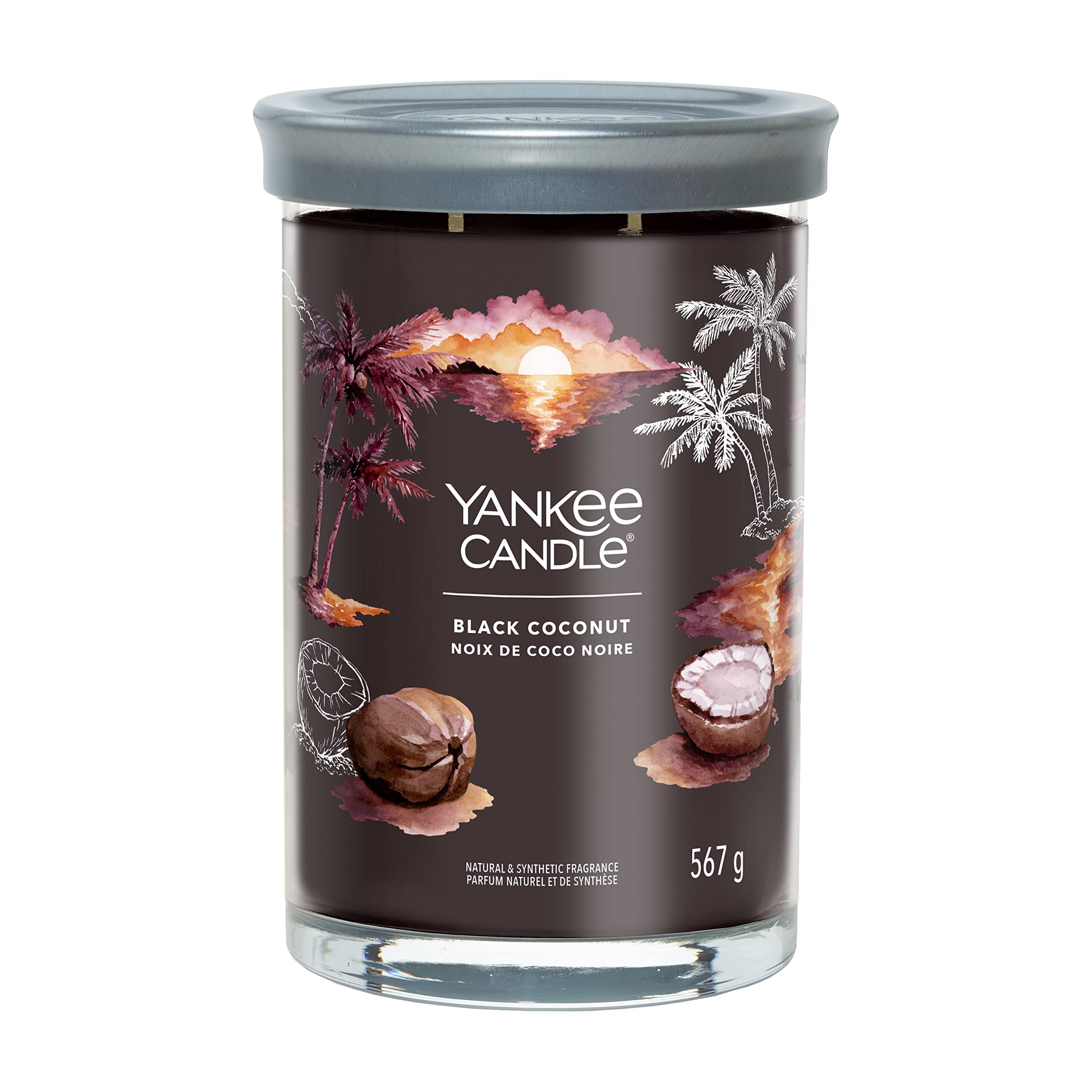 Yankee Candle Black - Coconut Signature Large Tumbler