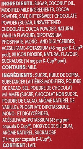 Miniatura 3 de Tim Hortons Cápsulas Keurig K-Cup de chocolate caliente original, 10 unidades