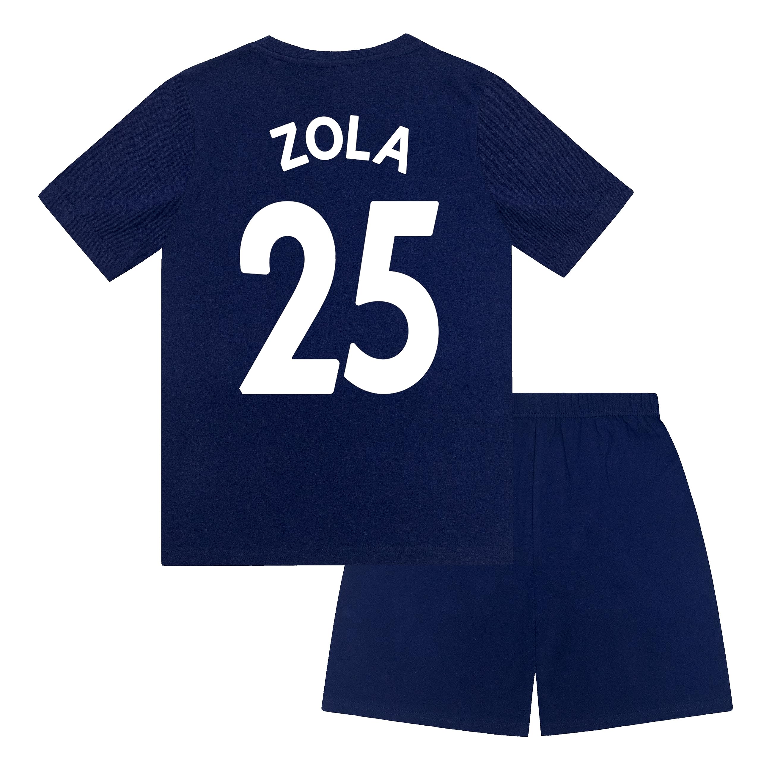 Chelsea Boys Zola 25 Sublimation Short Pyjamas Blue 8-9 Years