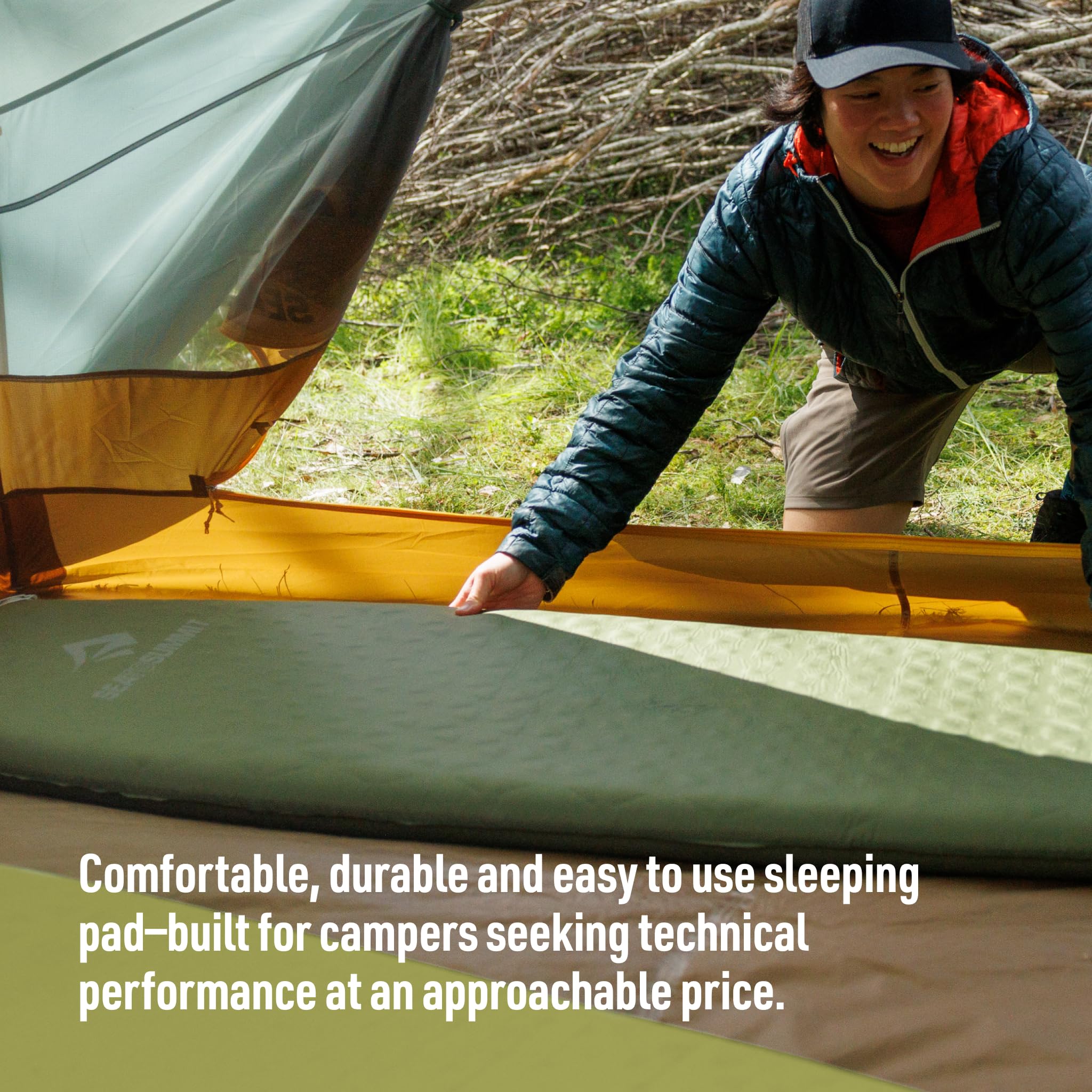 Sea to Summit Camp Plus 3.1 エアマット Amazon.com : Sea to Summit Camp Plus Self-Inflating Foam Sleeping