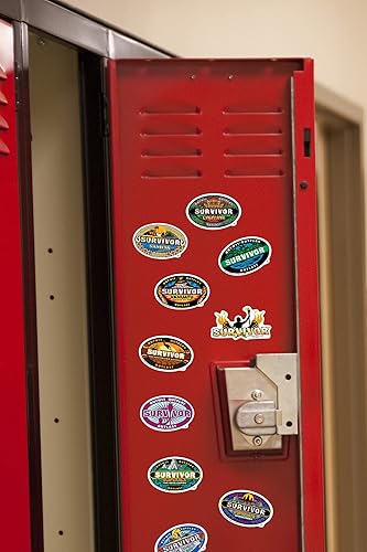 Miniatura 6 de Survivor - Paquete variado de calcomanías de vinilo grandes de lujo, para laptop, botella de agua, álbumes de recortes, tableta, monopatín,