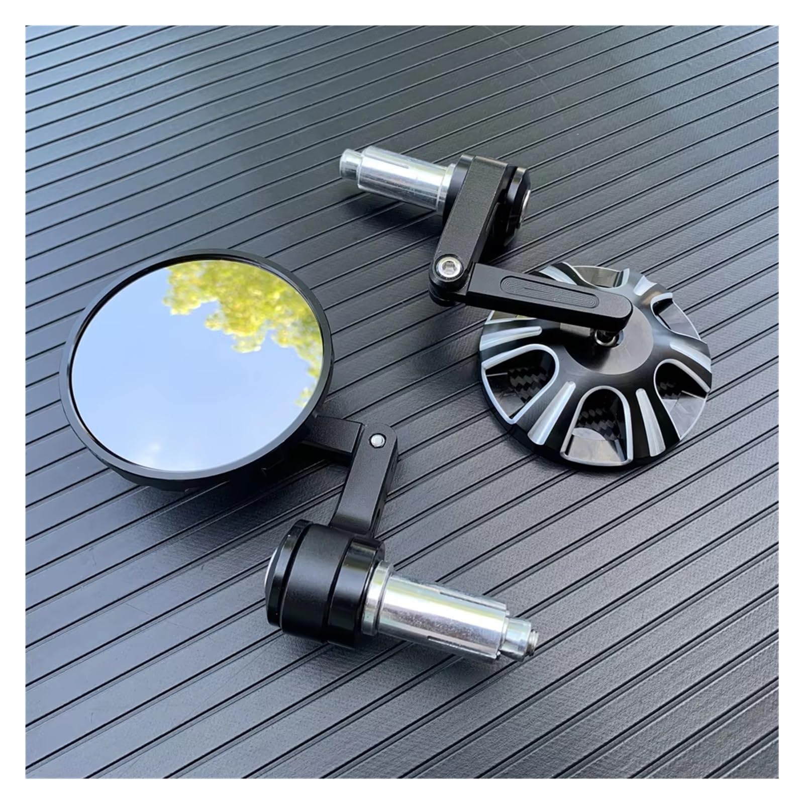 pour Vespa pour Sprint 150 S150 pour GTS300 pour GTV pour RA Moto Guidon Universel Rétroviseur Anti-éblouissement Rétroviseur Moto