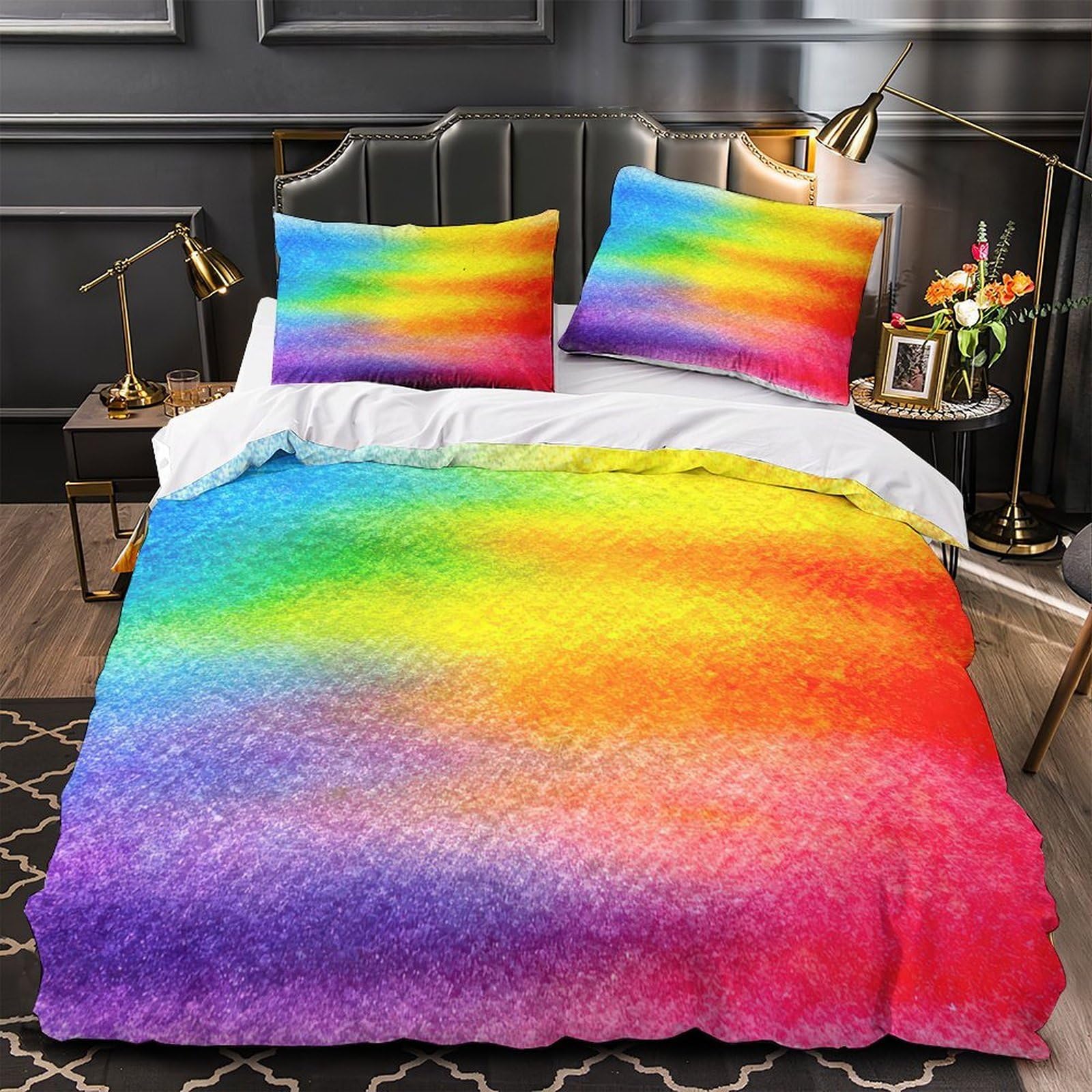 Parure de lit zèbres 3D pour transformer l'ambiance d'une chambre ado super king