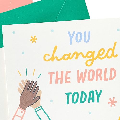 Miniatura 6 de Hallmark Little World Changers - Surtido de tarjetas en blanco para niños con organizador (24 tarjetas de aliento y sobres)