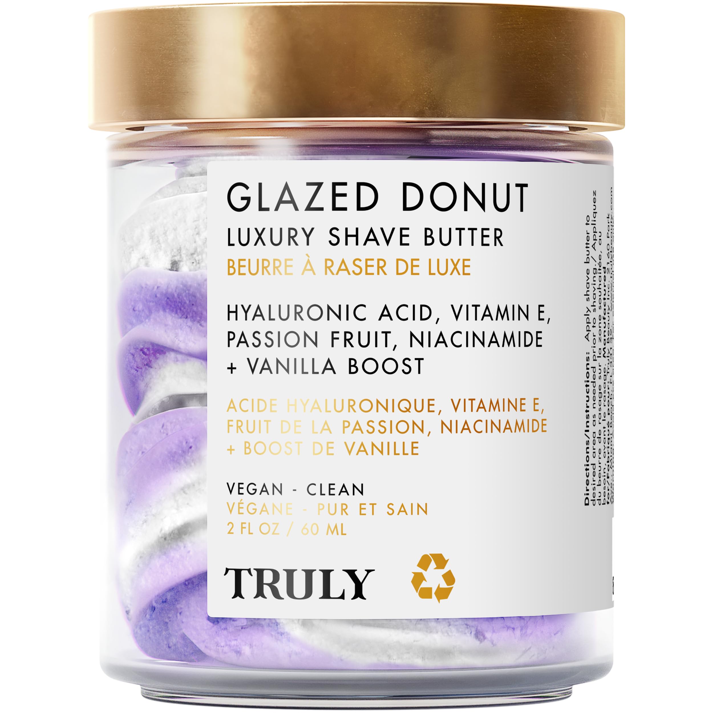 Truly Luxury Shave Butter | Ultra-Hydrating, Shave Formula For Silky Smooth Soft Skin