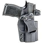 Rounded IWB Holster Fits: Glock 29 30 30SF Holster - RH - Black Kydex - Concealment Express - American Made