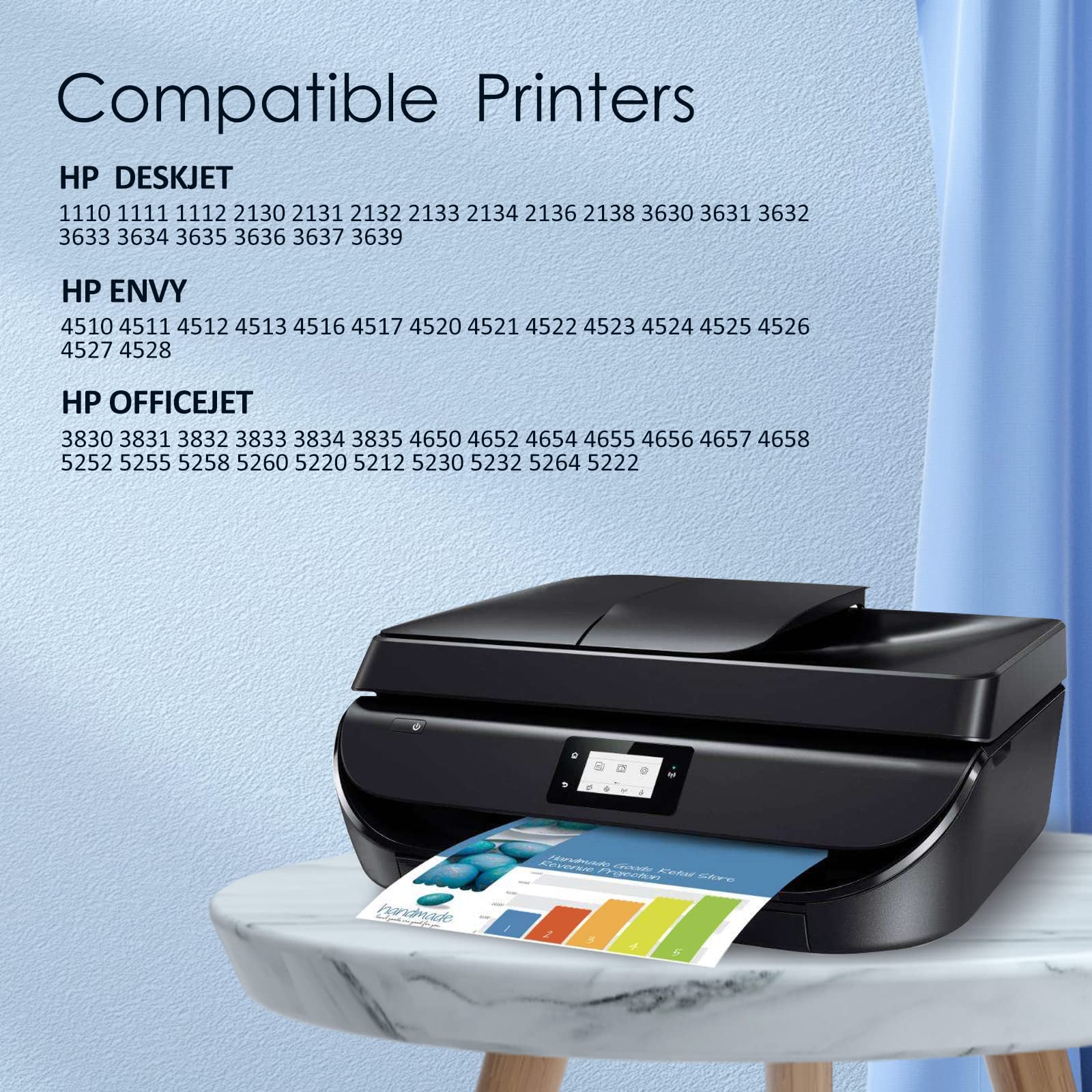 Cartucce Toner Kingdom Cartucce Inchiostro HP 63 XL Ricondizionate: Nero E Colore, Alta Capacità, Per Deskjet E OfficeJet Cartucce HP 63 XL - Foto 8