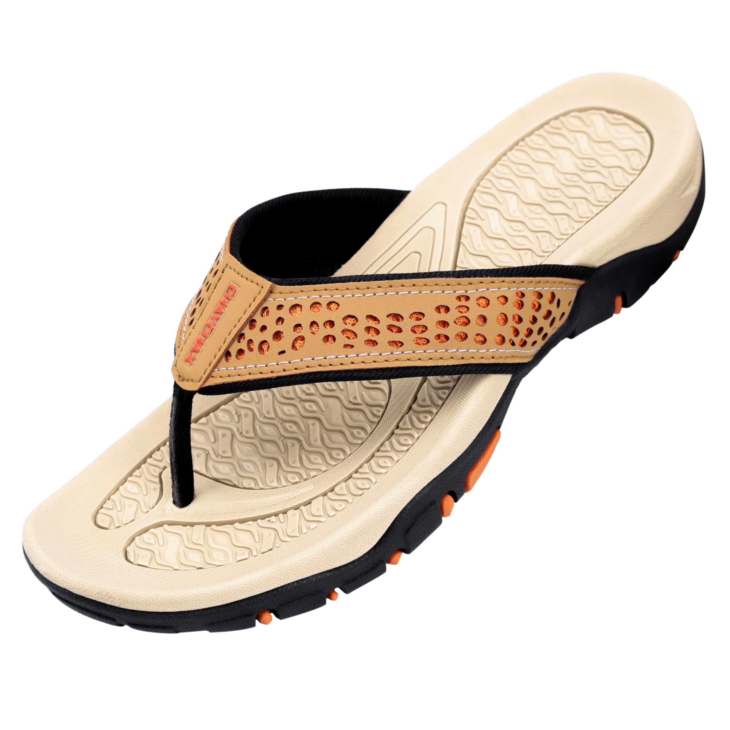 ChayChax Infradito Uomo Scarpe da Spiaggia e Piscina Antiscivolo Sandali Sportivi Pantofole Ciabatte da Mare Gomma Suola per Sostegno dell'Arco