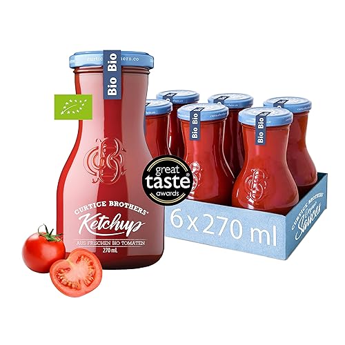 Curtice Brothers 6er-Pack Organic Tomato Ketchup - VERGLEICHSSIEGER SEHR GUT