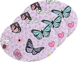 Coikll Y2k Butterfly Kitchen Sponges Cleaning Odor Free Non Scratch Dish Sponge for Cleaning Dishes Bathroom - 3 PCS