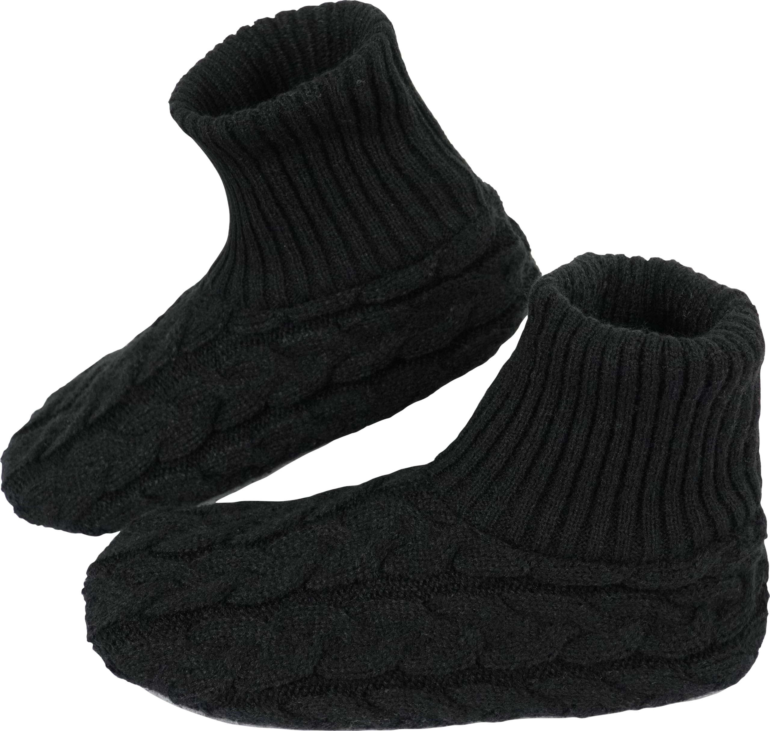 BenSorts Fuzzy Slipper Socks for Women Non Slip House Socks with Grips