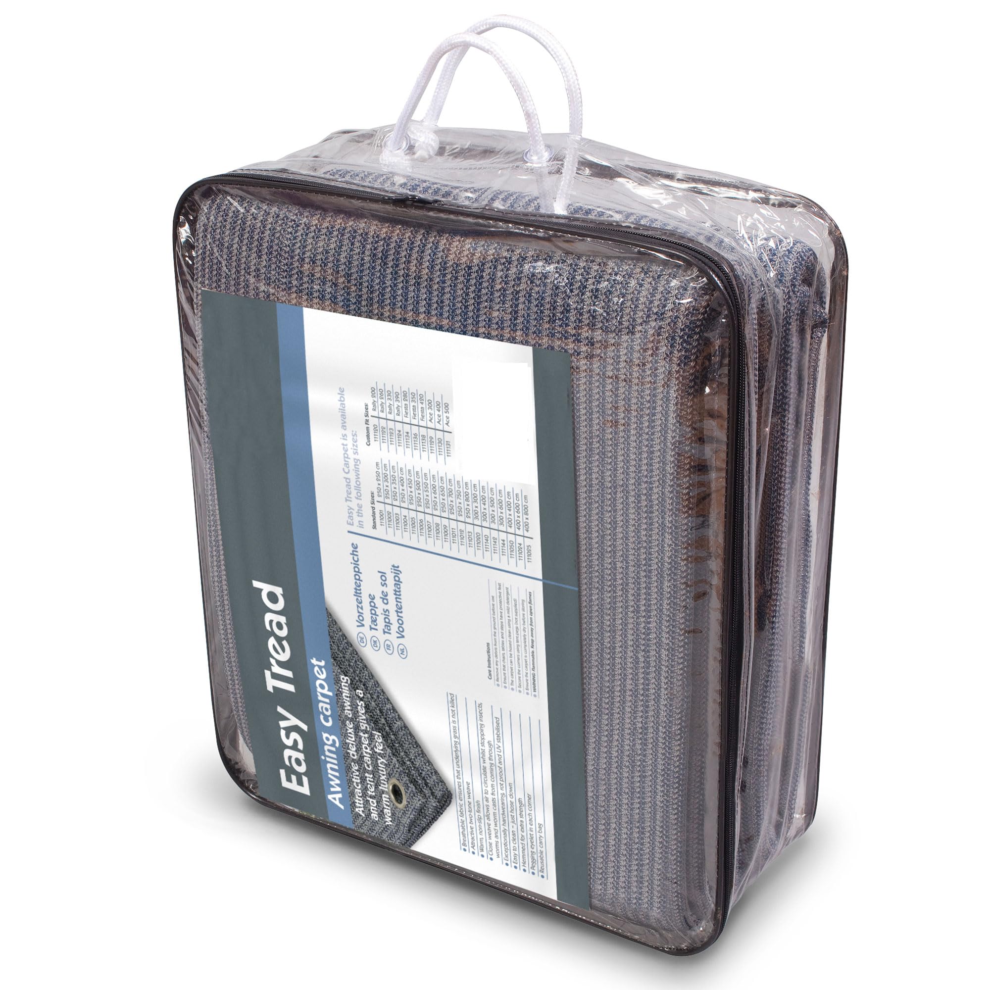 H-Collection Vorzeltteppich Markisenteppich 300x400 BLAU Zeltteppich XL Sport & Freizeit