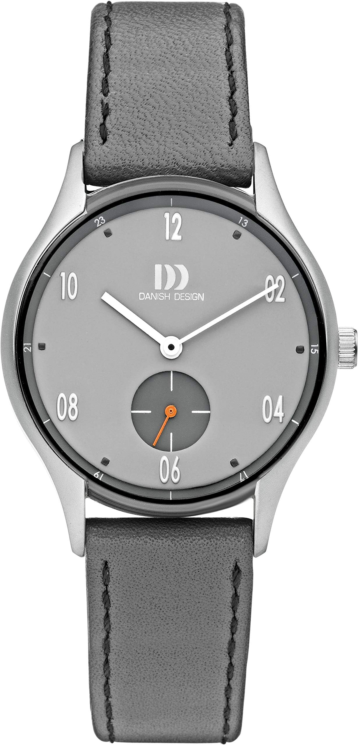 Danish Design Unisex Adult Analogue Classic Quartz Watch with Leather Strap DZ120718