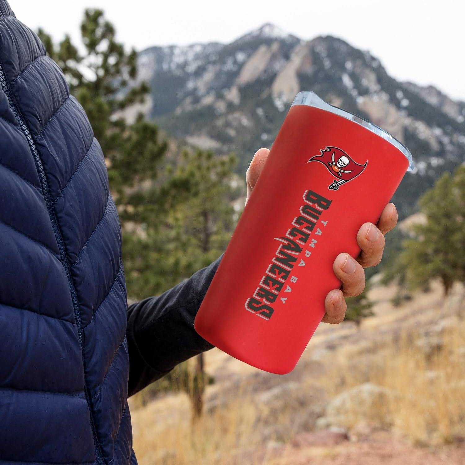 Rico Industries NFL Football Soft Touch, Easy Grip Tumbler - Image 2