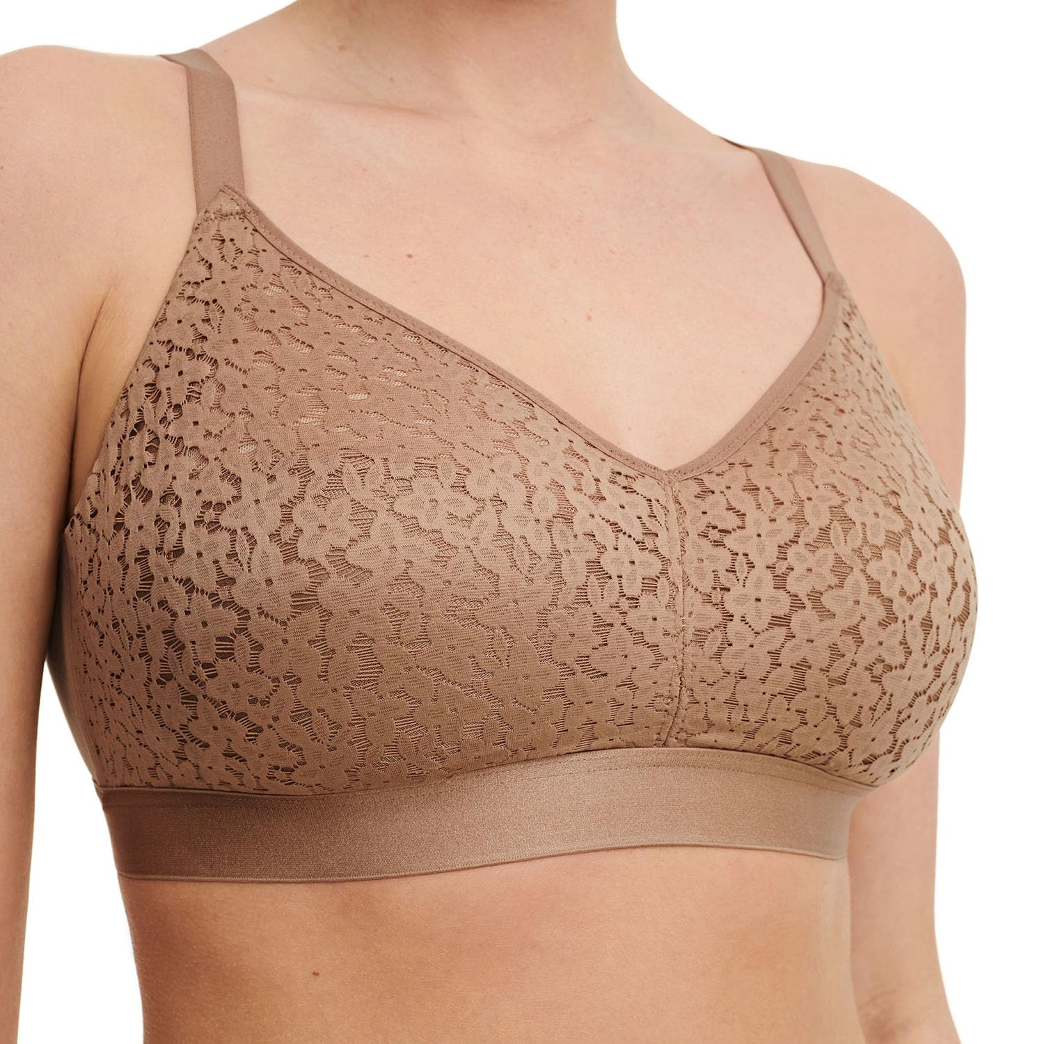 Chantelle Norah Supportive Wire Free Bra Coffee Latte 38F – Ansicht 2