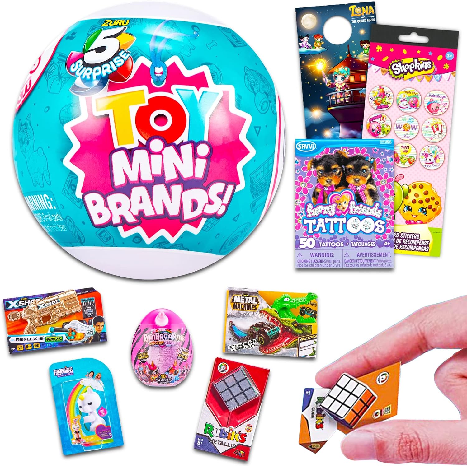 Mini Toys Zuru 5 Surprise Mini Brands Series 1 Mystery Ball
