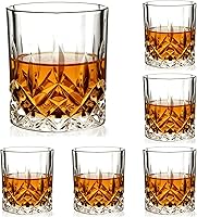 Vista 20 de Juego de 6 vasos de whisky de cristal de alta calidad, grandes sin plomo, vasos de degustación de vidrio escocés para beber whisky irlandés