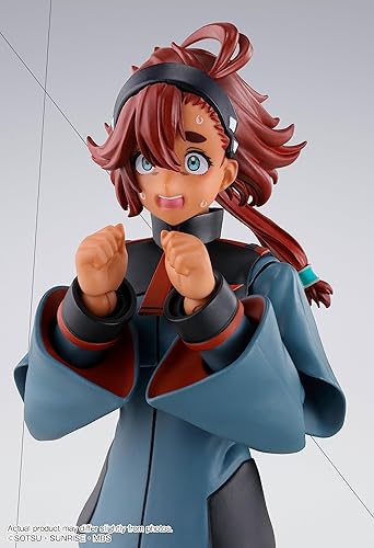 Miniatura 9 de TAMASHII NATIONS - Mobile Suit Gundam The Witch from Mercury - Suletta Mercury (Regular Uniform Ver.) y Option Set, Bandai Spirits S.H.Figuarts