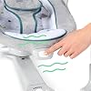 Ingenuity ConvertMe 2 in 1 Compact Portable Baby Swing and Baby Seat, Battery Operated Vibrations, Auto Swing, Nature Sounds - Nash