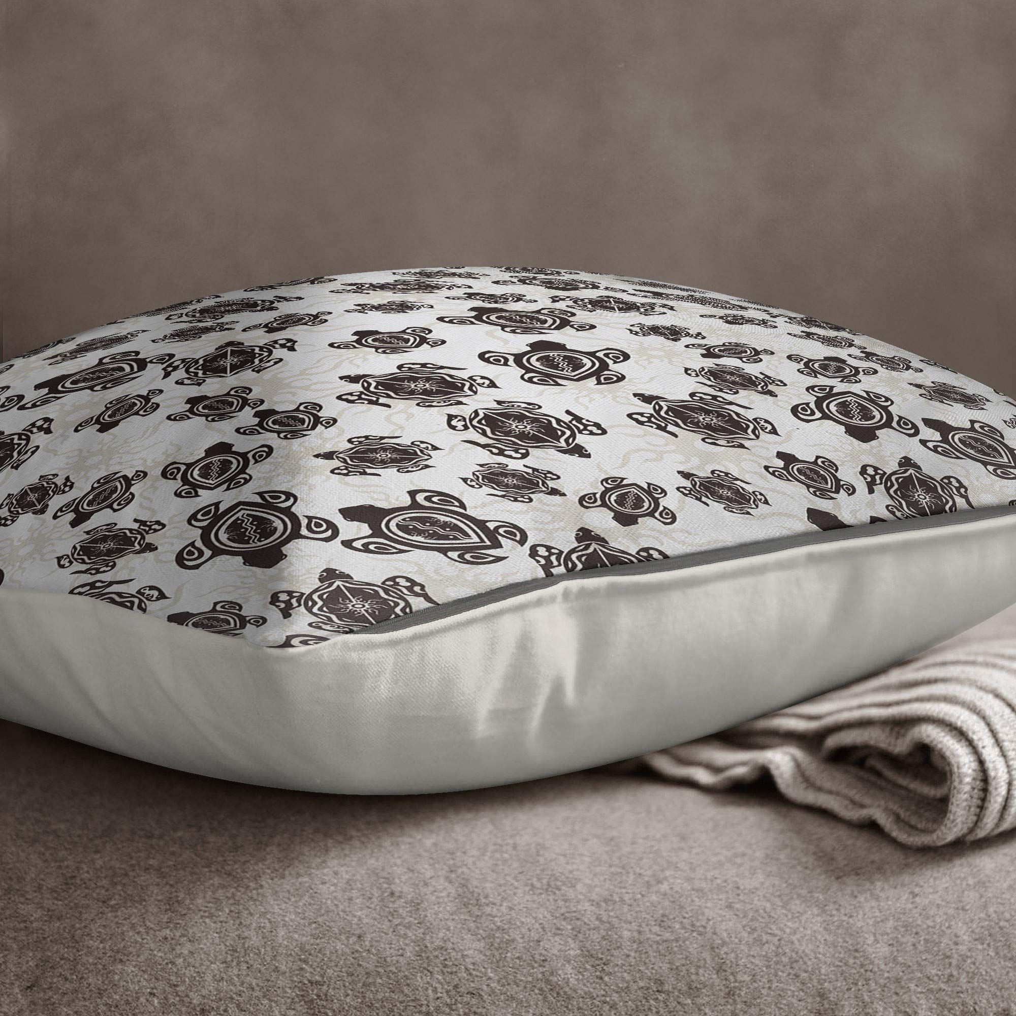 Cuscini decorativi marroni 45x45
