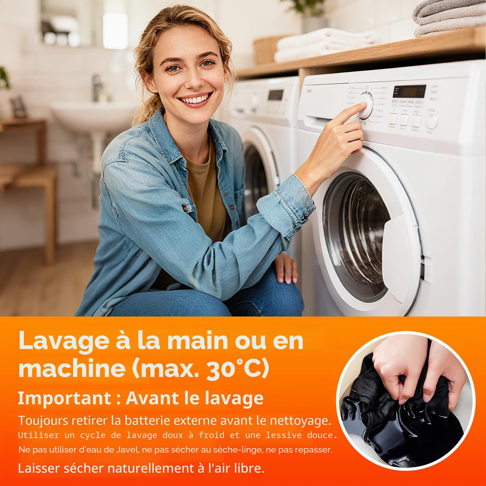 Chaussettes Chauffantes, Chaussette Chauffante Homme Femme,5000mAh Chaussettes Thermiques à Batterie pour Hommes & Femmes, Lavables en Machine, Parfaites pour Chasse, Ski (Taille Unique)