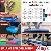 Vista 6 de AIREX Almohadilla de Equilibrio – Entrenador de Estabilidad para Equilibrio, Estiramiento, Terapia Física, Ejercicio, Movilidad, Rehabilitación