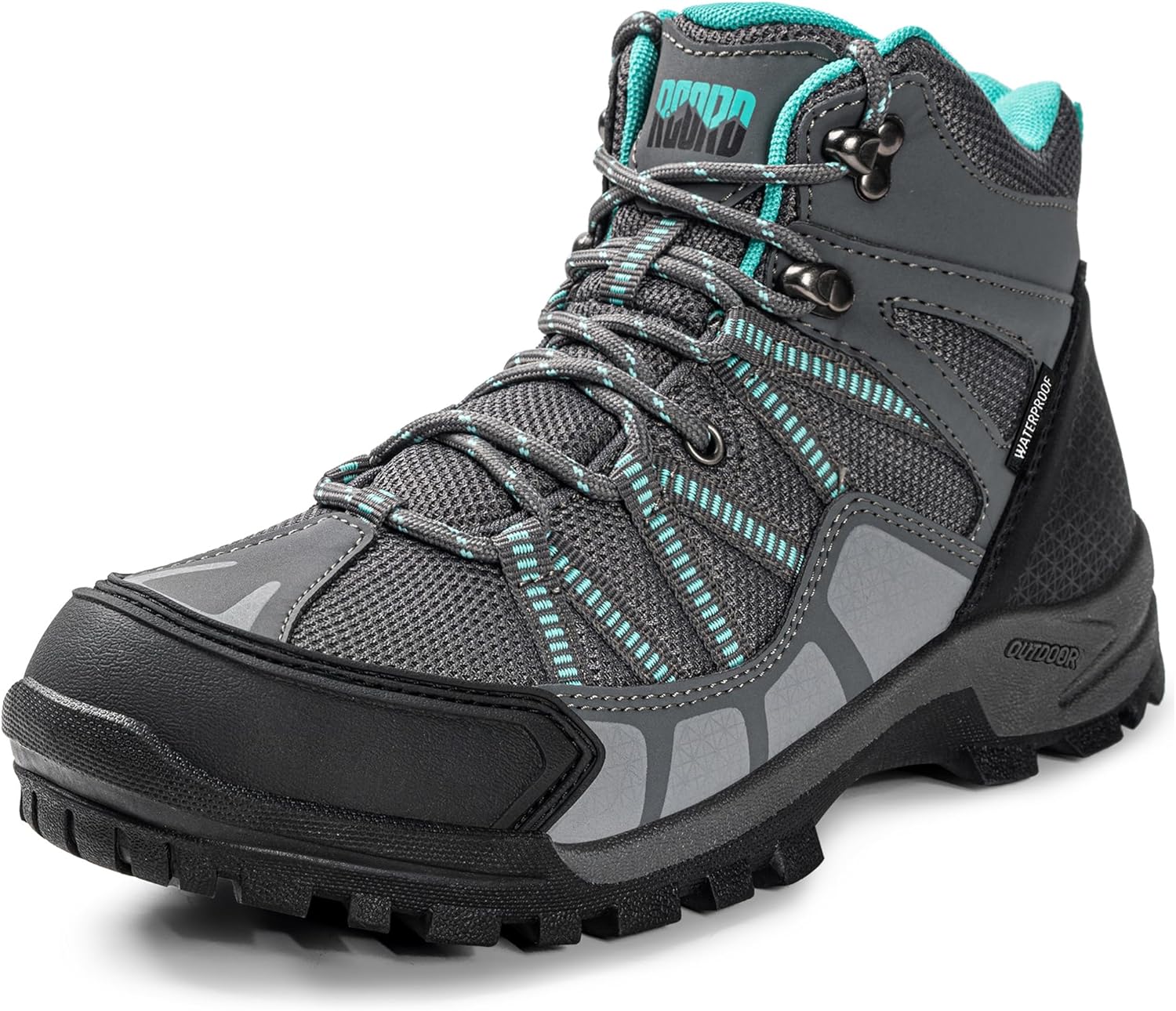 R CORD Women Steel Toe Shoes - Waterproof Safety Work Boots