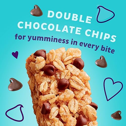 Miniatura 2 de Annie's Barra de granola masticable sin gluten, doble chispas de chocolate, 11.76 onzas, 12 barras