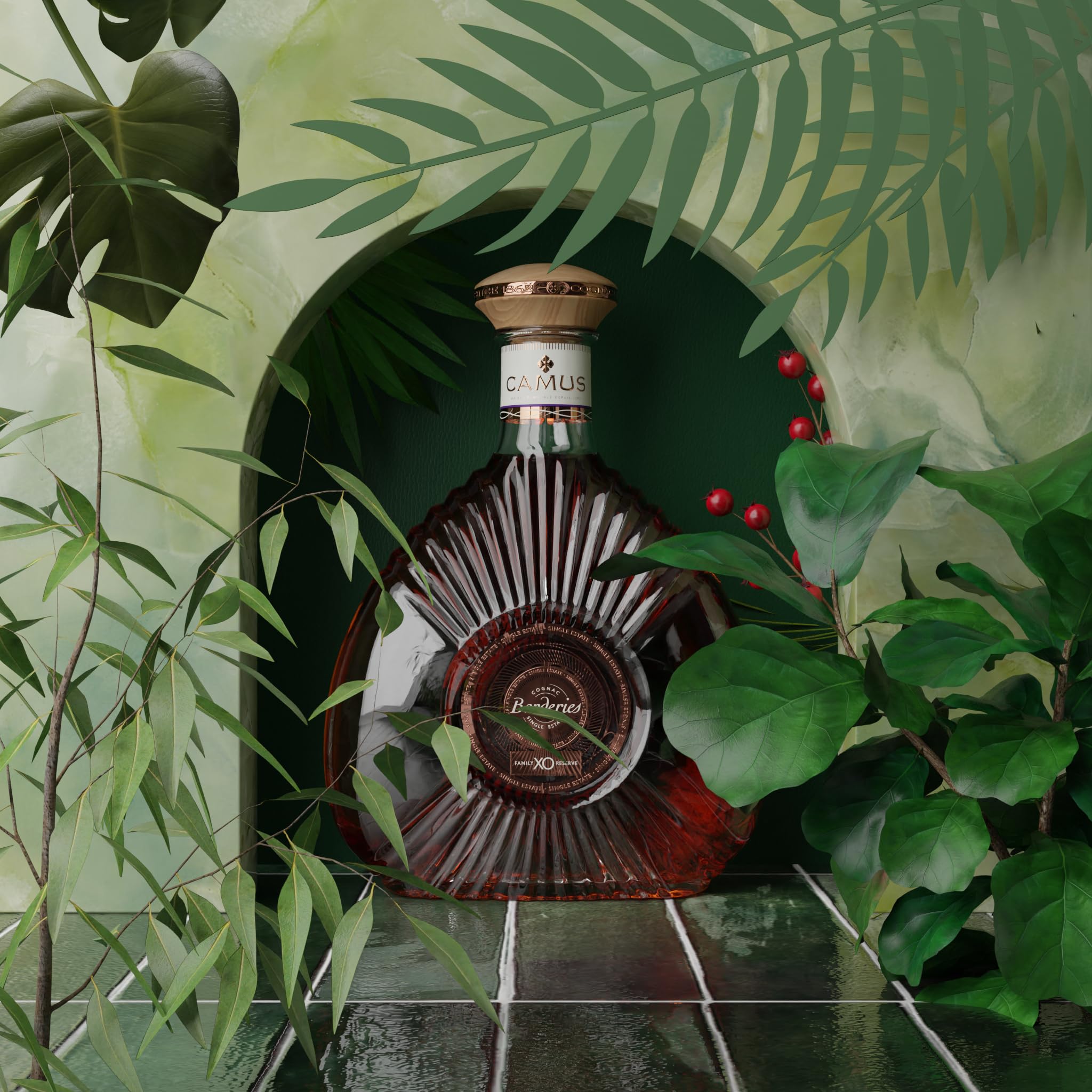 Camus XO Borderies Cognac Limited Edition Single Cru 70cl 40° Geschenkverpackung