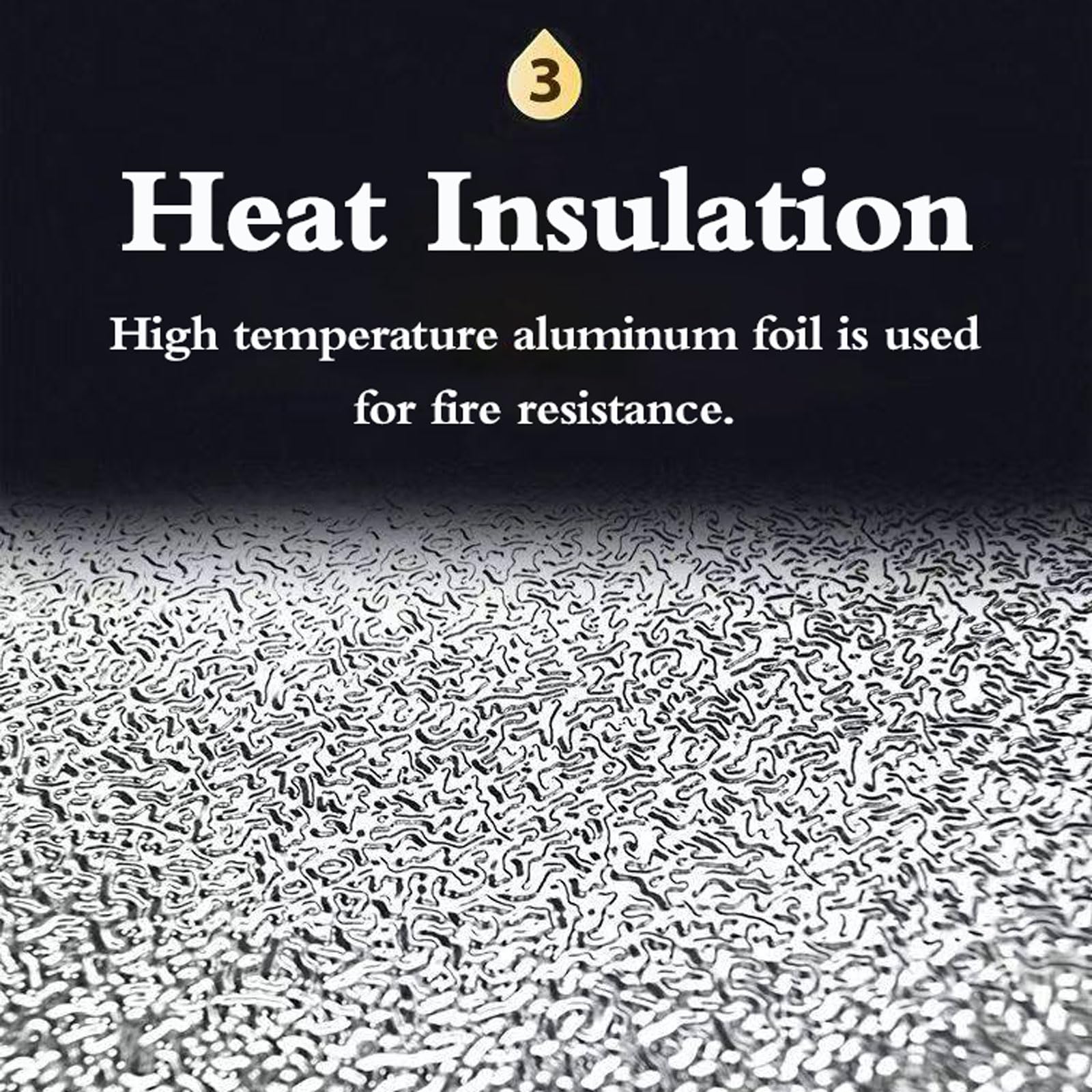 Panneau De Protection Thermique en Aluminium,Panneau Isolant pour réfrigérateur et cuisinière,Plaque Anti Chaleur Four Frigo,Ignifugé,pour Four,armoires,réfrigérateurs