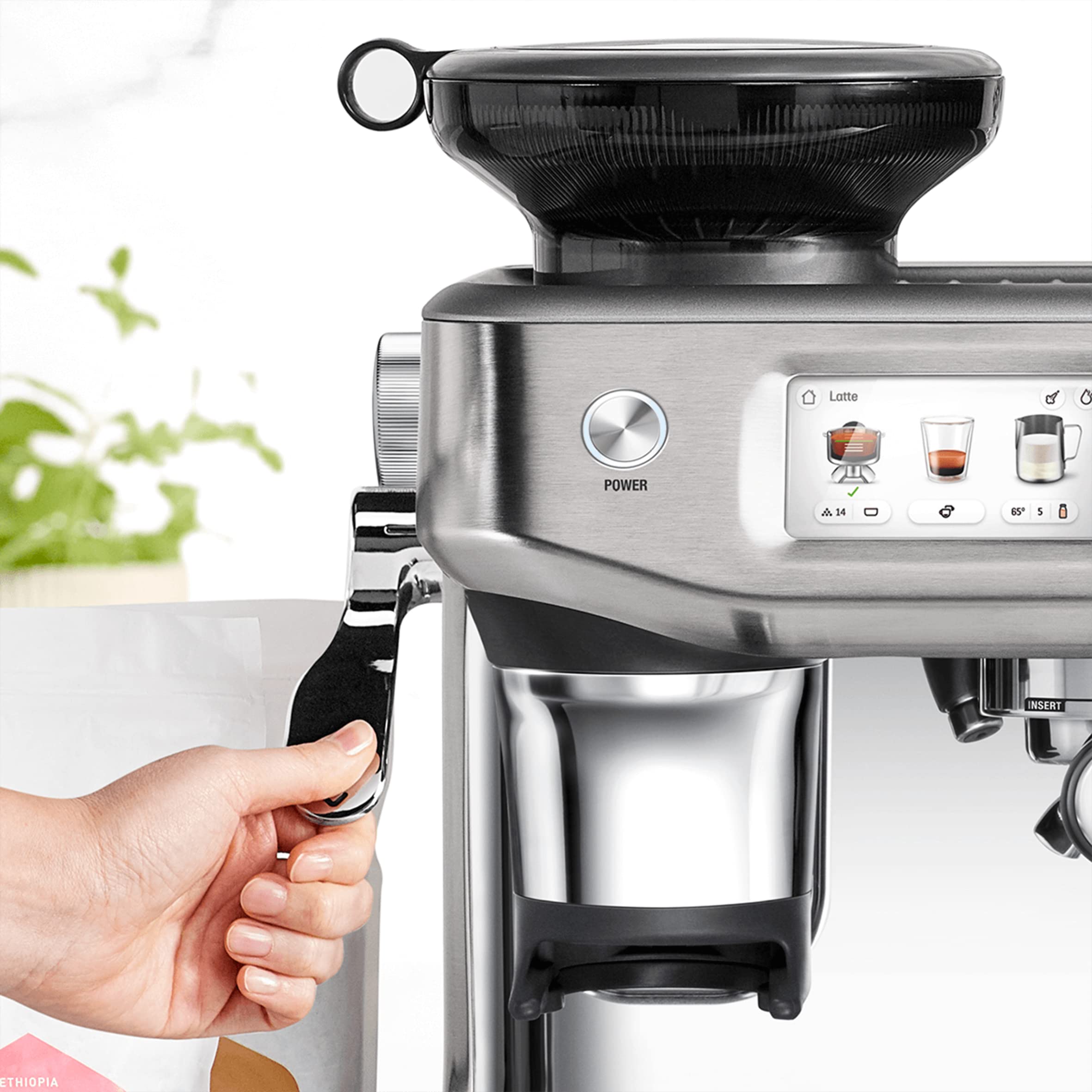 Breville Barista Touch Impress Espresso Machine Williams Sonoma lupon