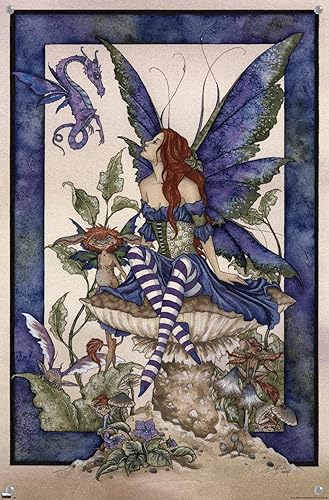 Miniatura 4 de Trends International Amy Brown - Póster de pared de la parte inferior del jardín, 14.72 x 22.37 pulgadas, paquete de póster premium y alfiler