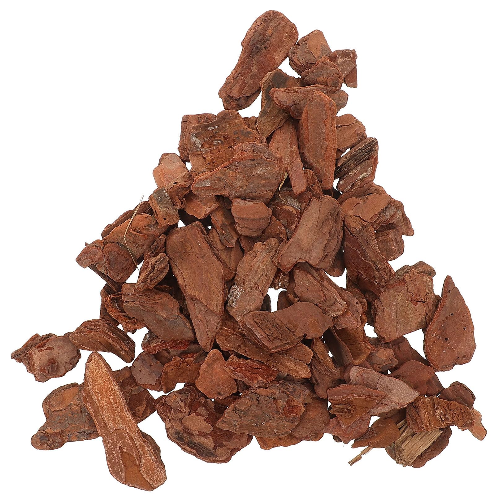 Homoyoyo Scaglie Di Corteccia Per Lettiera Di Rettile, Decorazione Naturale Per Terrari e Acquari, Trucioli Di Corteccia Di Pino 3-5 Cm Per Vasche Di Tartarughe e Lucertole, Confezione 1 Kg