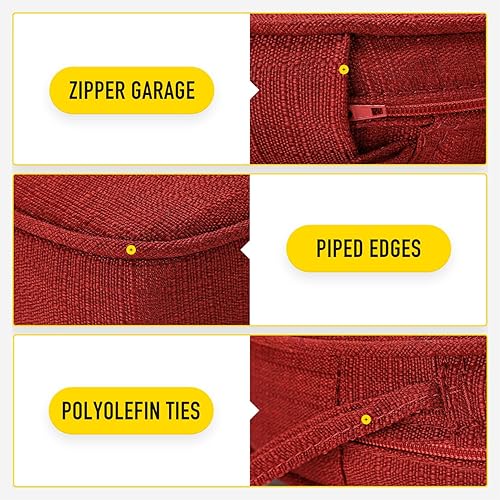 Miniatura 6 de SUNROX Cojines de Espuma Viscoelástica con Memoria de Gel para Silla, FadeShield Almohadillas de Asiento Resistentes al Agua y Manchas, Duraderas,